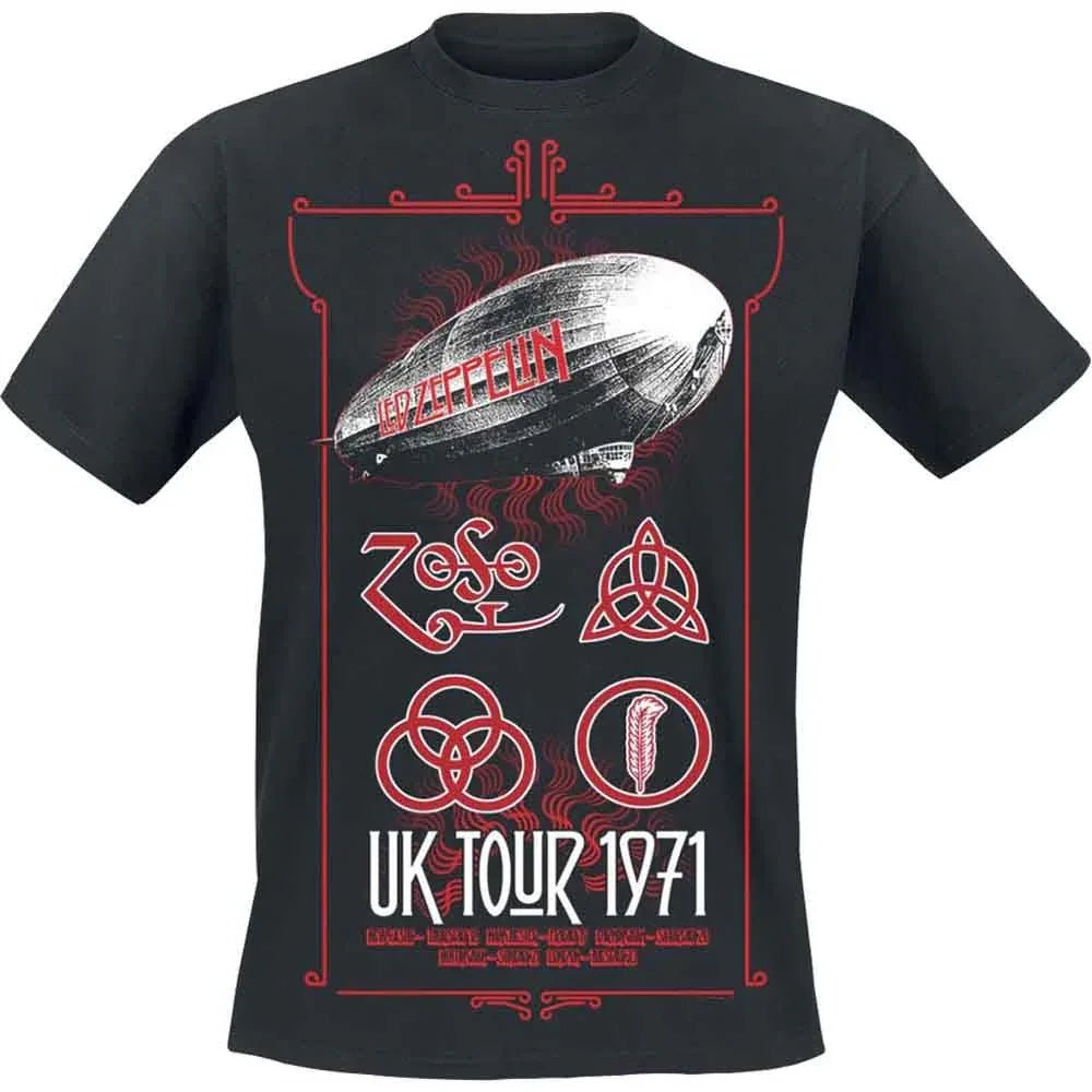 Led Zeppelin - UK Tour '71. (T-Shirt) - Joco Records