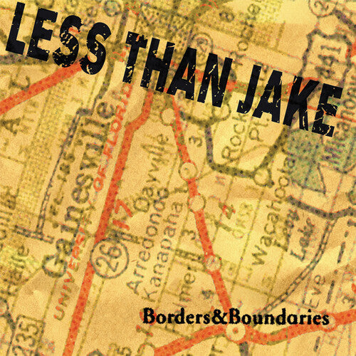 Less Than Jake - Borders & Boundaries: 25th Anniversary Edition (Explicit Content) Limited Edition, Yellow Color Vinyl, Expnaded) (2 LP)