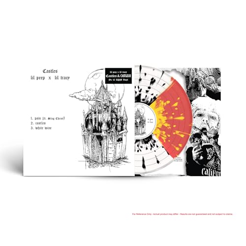 Lil Peep - Castles I & Ii (Butterfly Effect Vinyl 2 LP: White With Black Splatter + Red With Yellow Splatter)