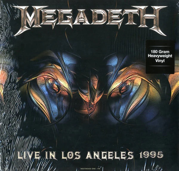 Megadeth - Live In Los Angeles 1995 (Limited Edition Import, Blue & Gold Split Vinyl) (LP)
