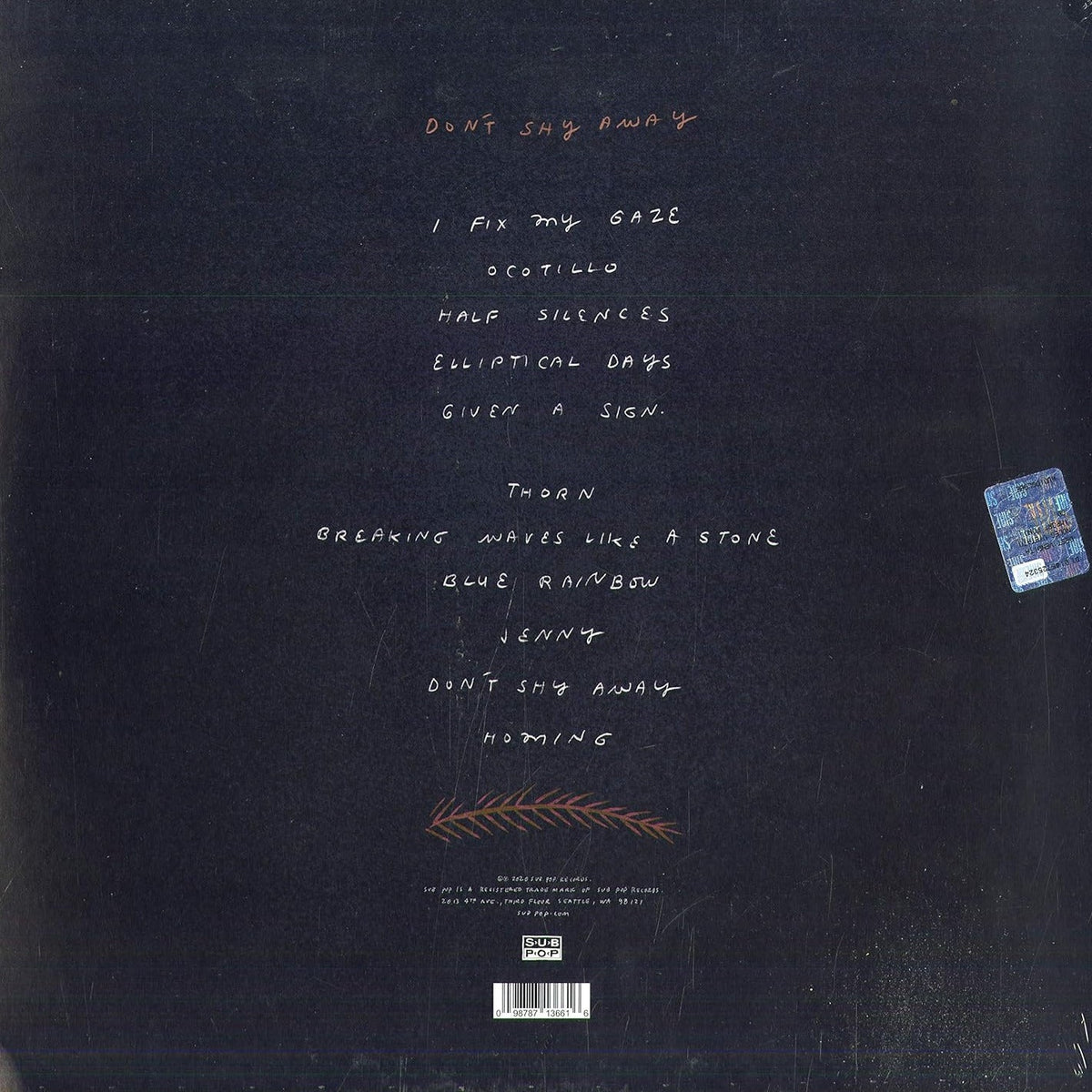 Loma - Don't Shy Away (Limited Edition, Color Vinyl) (LP) - Joco Records