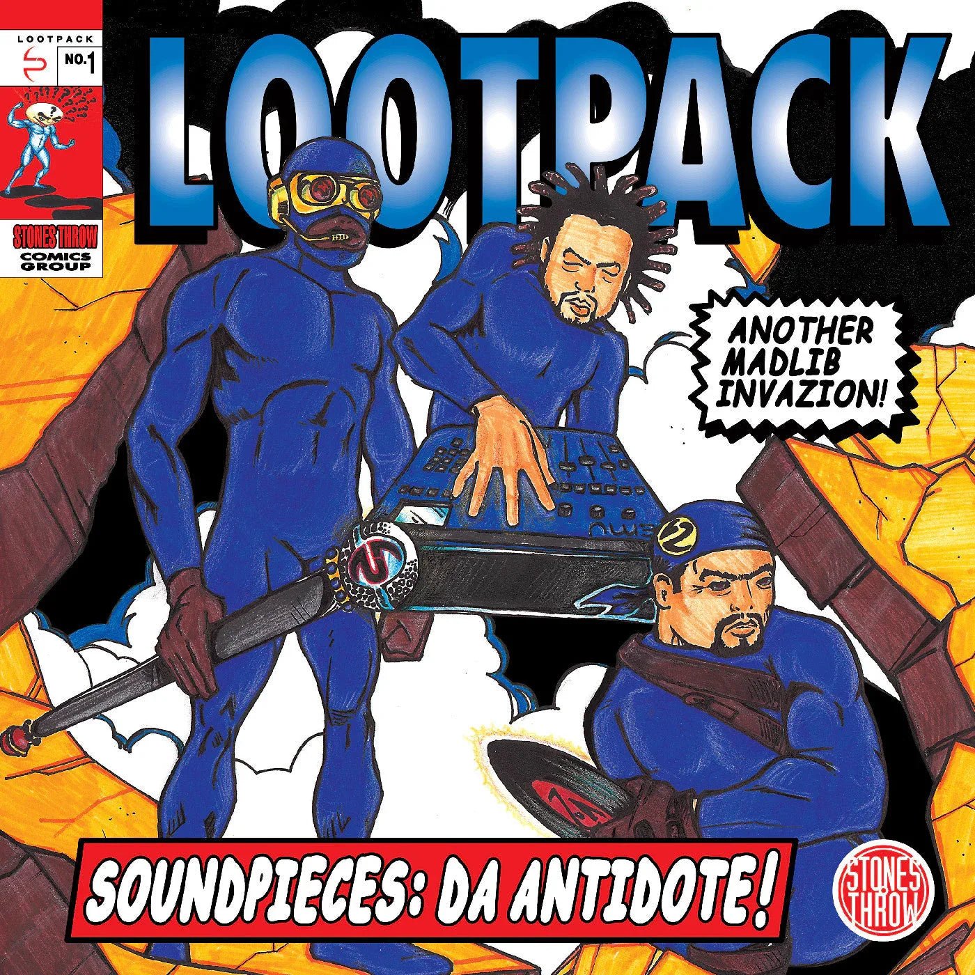 Lootpack - Soundpieces: Da Antidote! (Primary Colors Vinyl) - Joco Records