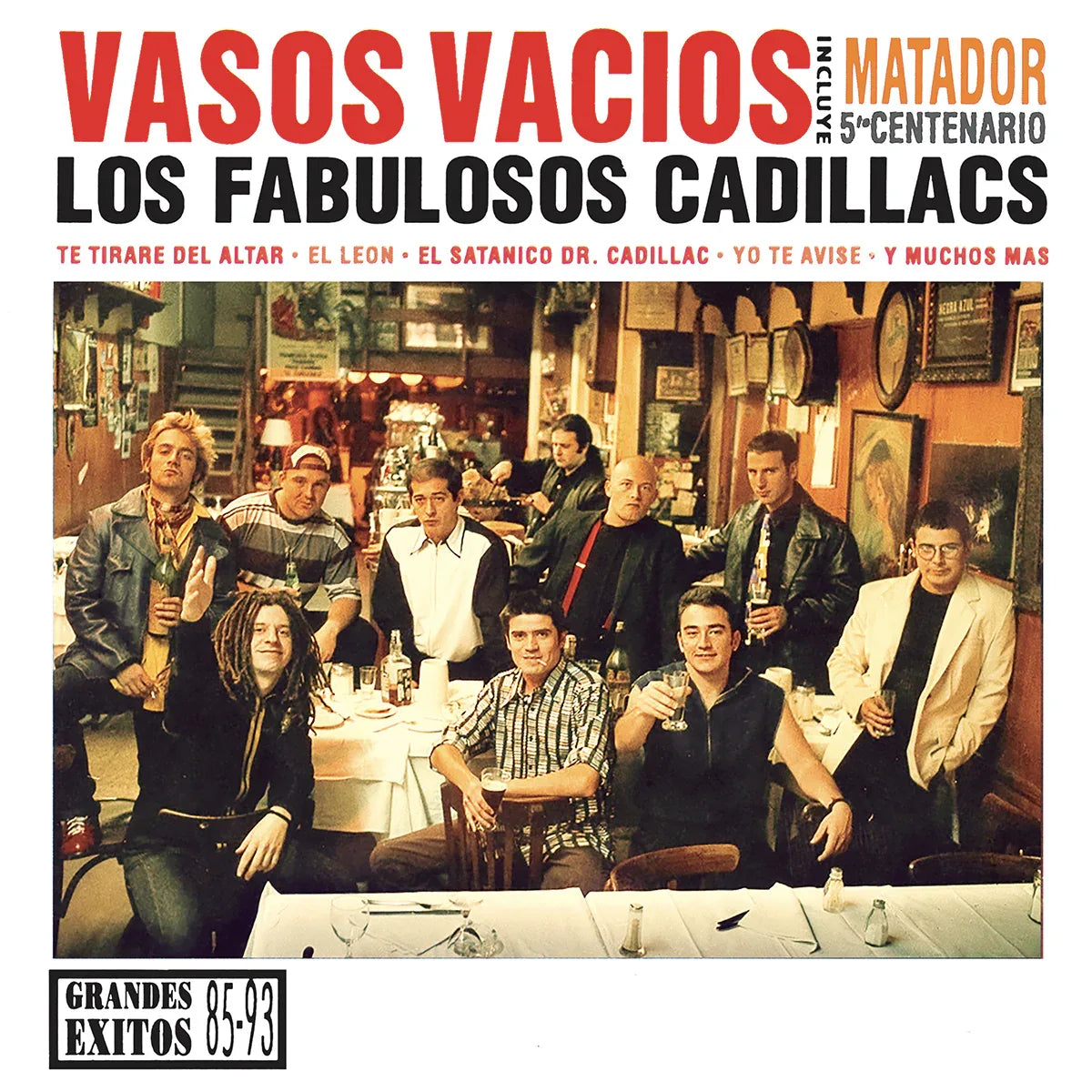 Los Fabulosos Cadillacs - Vasos Vacios (2 LP) - Joco Records