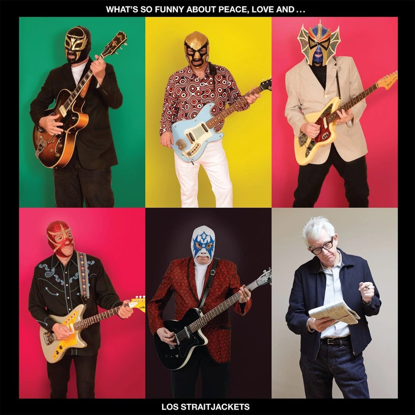 Los Straitjackets - Love And Los Straitjackets (Yellow Vinyl) What'S So Funny About Peace - Joco Records