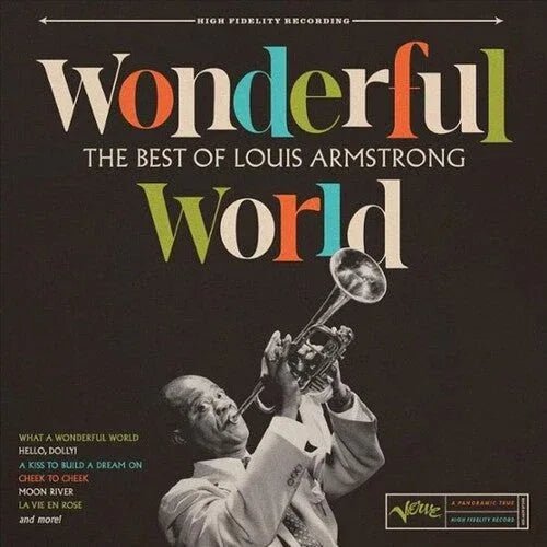 Louis Armstrong - Wonderful World: The Best Of Louis Armstrong (Limited Edition, Blue Vinyl) - Joco Records