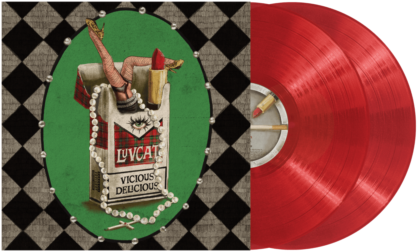 Luvcat - Vicious Delicious (Indie Exclusive, Red Vinyl) (2 LP) - Joco Records