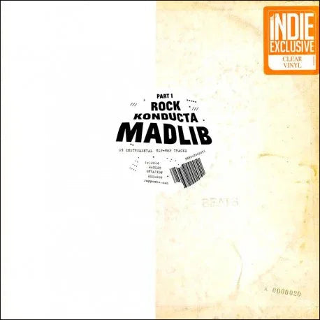 Madlib - Rock Konducta Pt. 1 (Indie Exclusive, Clear Vinyl) (LP) - Joco Records