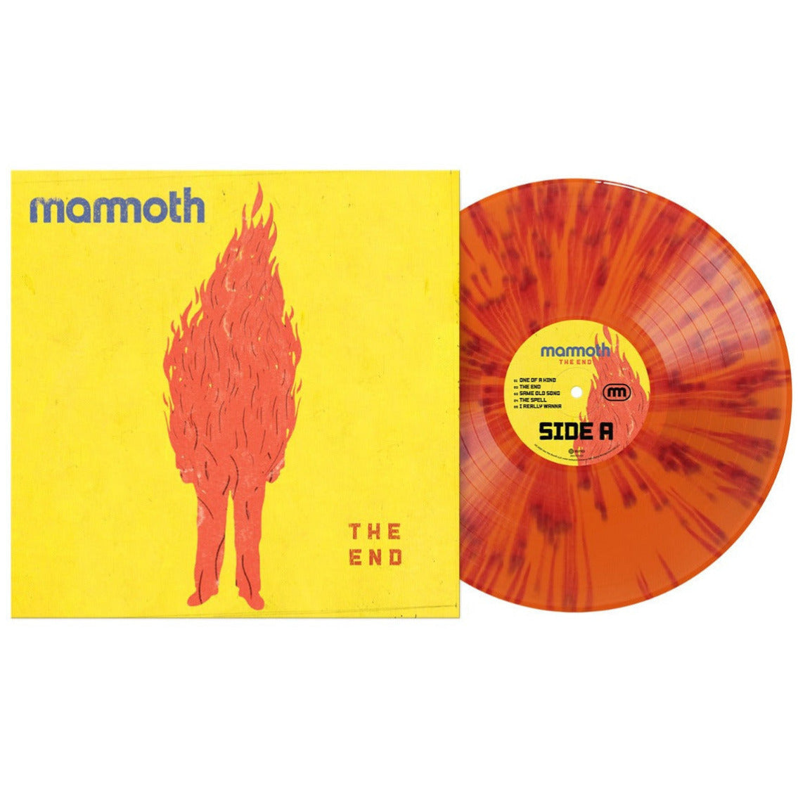 Mammoth - The End (Indie Exclusive) (Orange/Red Splatter Vinyl)