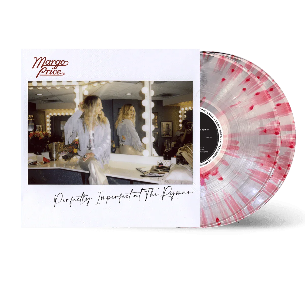Margo Price - Perfectly Imperfect At The Ryman (Clear & Red Splatter Vinyl) (2 LP)