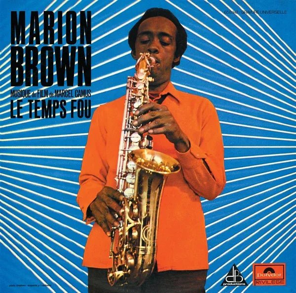 Marion Brown & Leo Smith - Le Temps Fou (Musique Du Film De Marcel Camus) (LP) - Joco Records