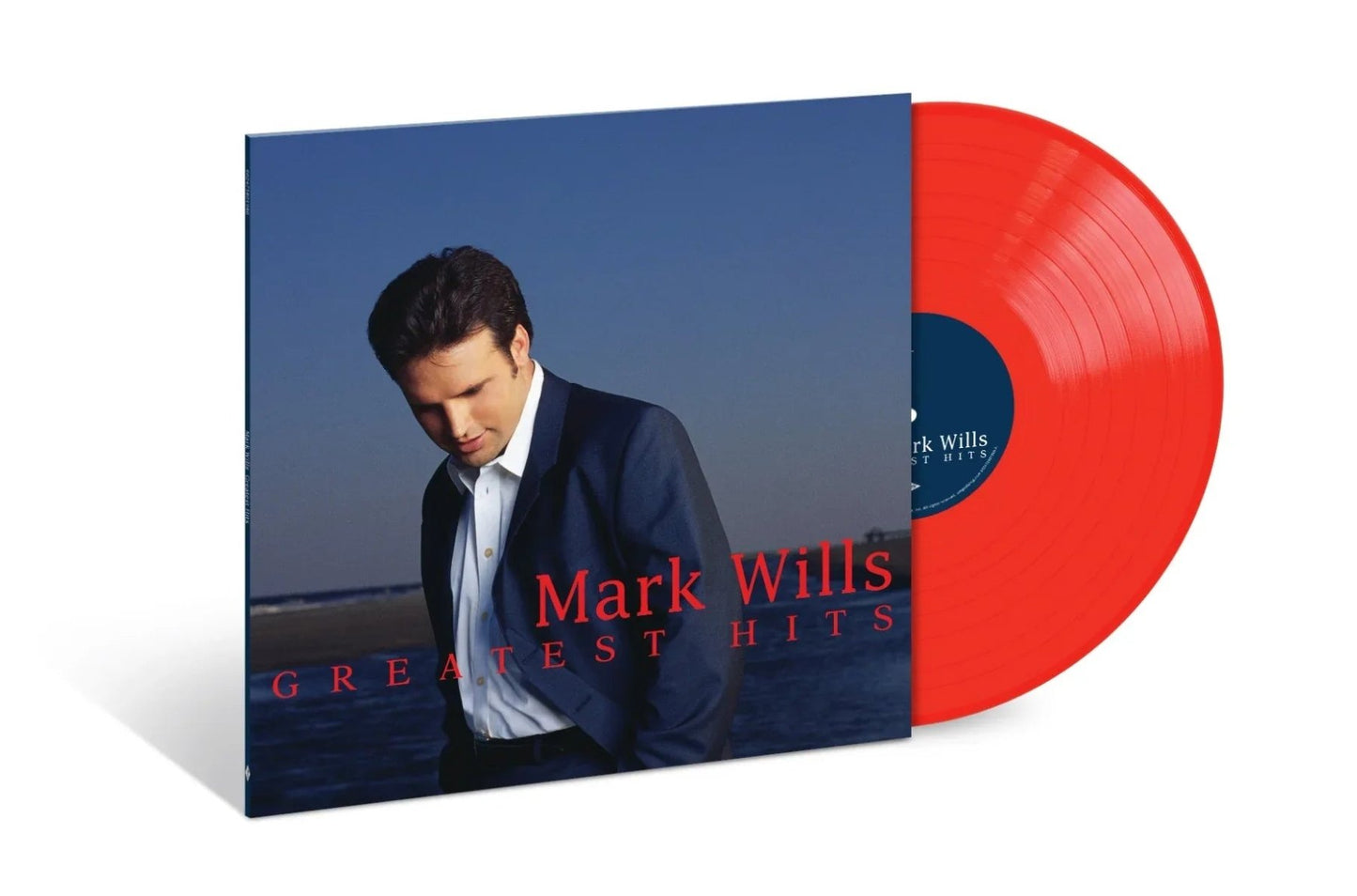 Mark Wills - Greatest Hits (Limited Edition, Red Vinyl) (LP) - Joco Records