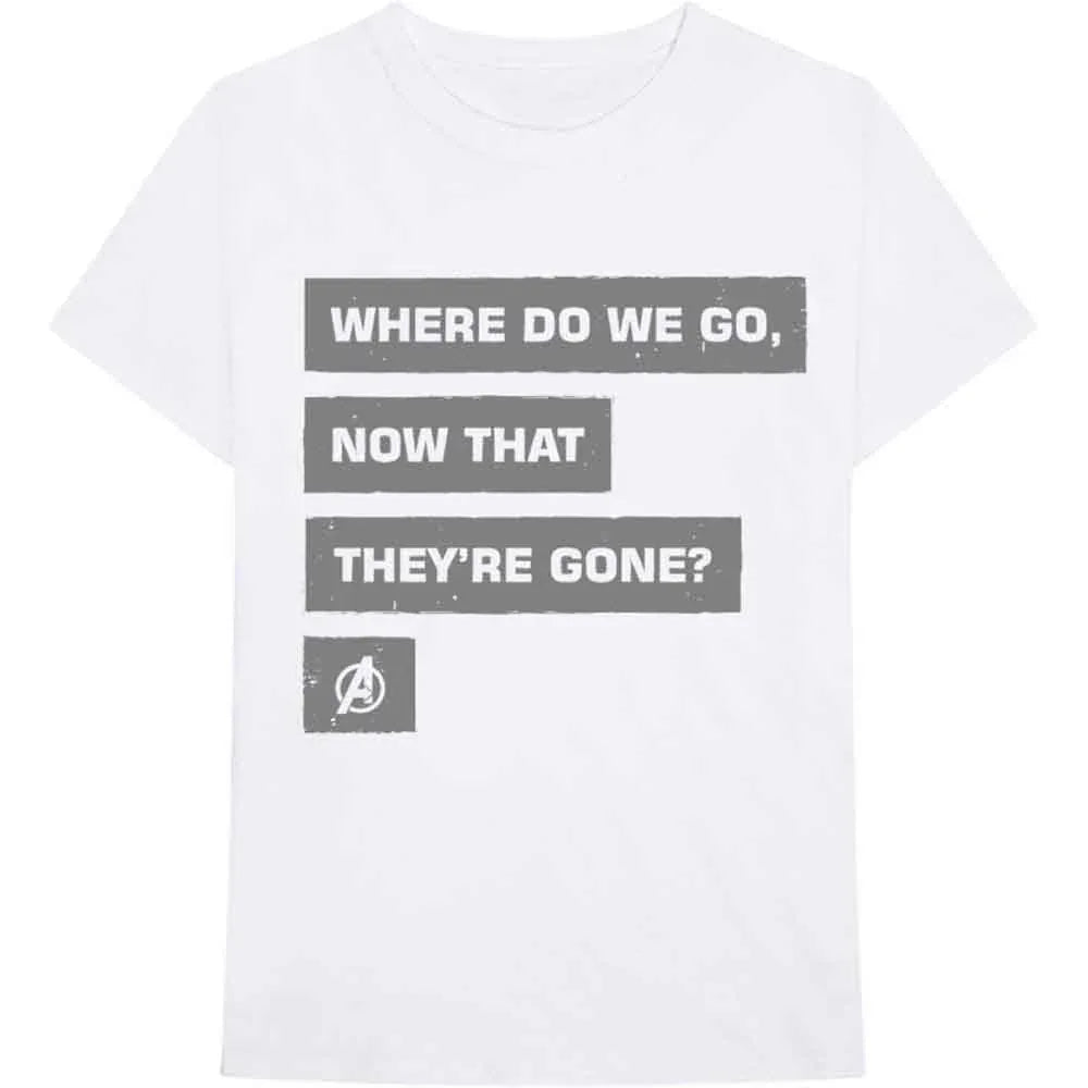 Marvel Comics - Avengers Now That They're Gone (T-Shirt) - Joco Records