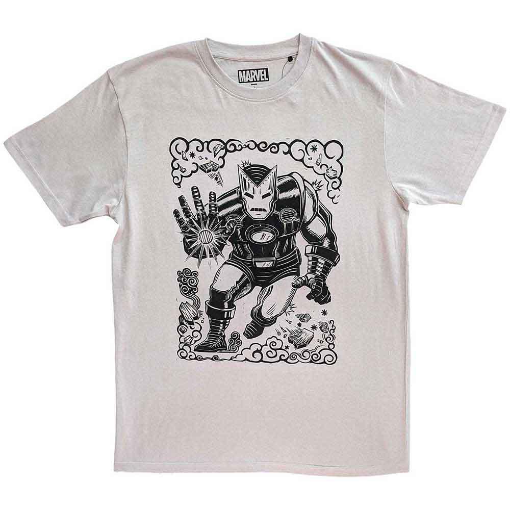 Marvel Comics - Iron Man Sketch (T-Shirt) - Joco Records