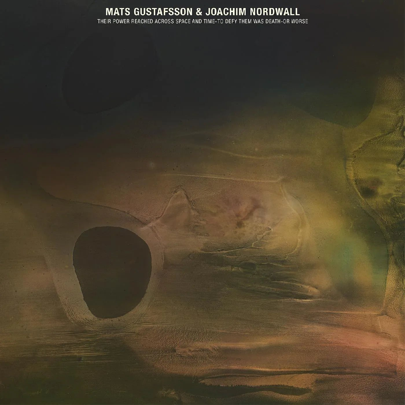 Mats And Joachim Nordwall Gustafsson - Their Power Reached Across Space And Time-To Defy Them Was Death-Or Worse (LP) - Joco Records