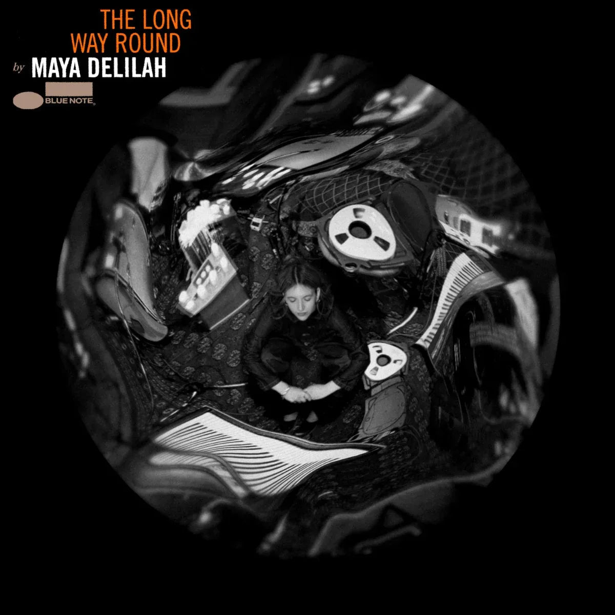 Maya Delilah - The Long Way Round (Explicit Content) (Transparent Pumpkin Spice Color Vinyl) (LP) - Joco Records