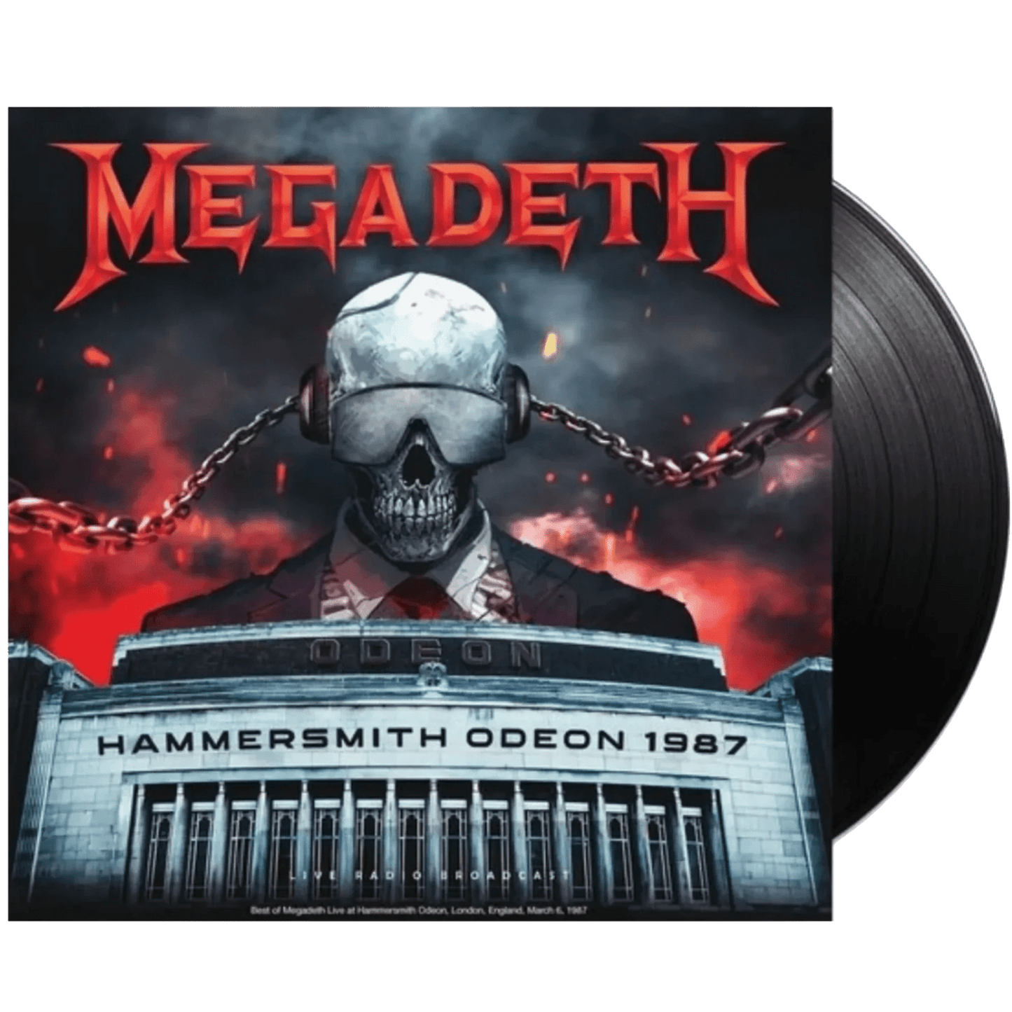 Megadeth - Hammersmith Odeon 1987 (Broadcast Import, 180 Gram) (LP) - Joco Records