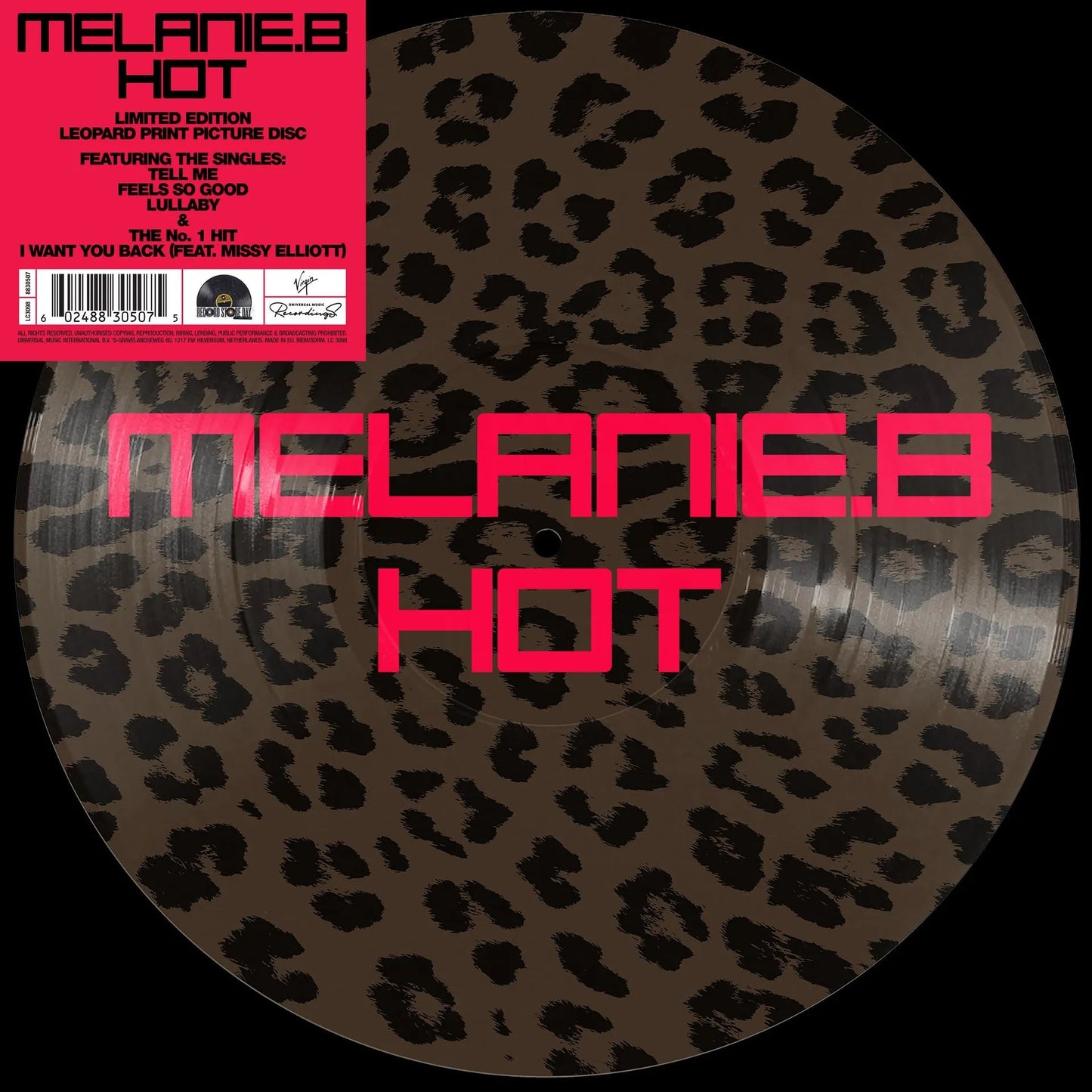 Melanie B - Hot (RSD 4.18.26) (Leopard Print Picture Disc)