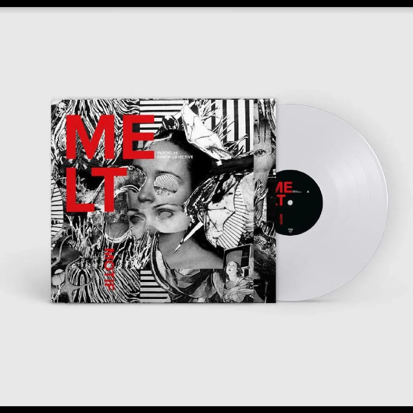 Melt Motif - Particles. Death Objective (White Vinyl) (LP) - Joco Records