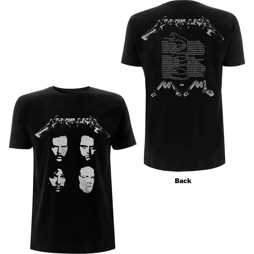 Metallica - 4 Faces (T-Shirt) - Joco Records