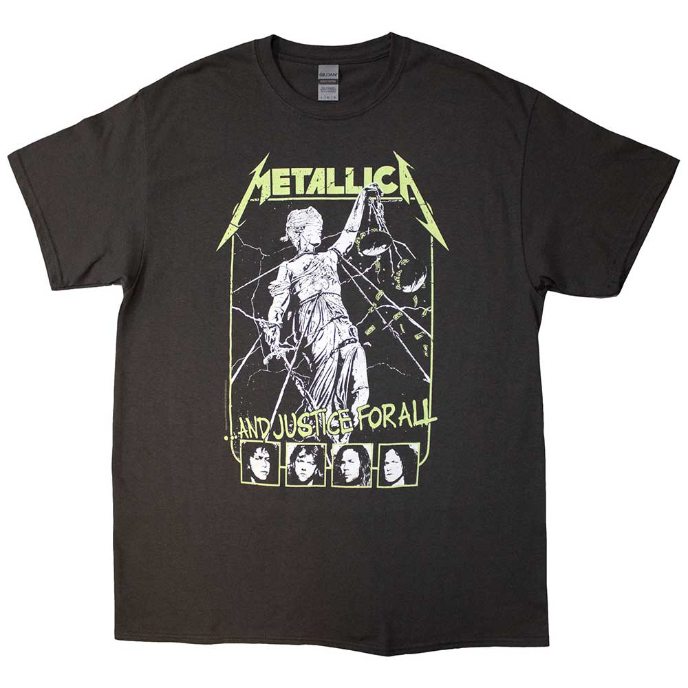 Metallica - Justice Faces (T-Shirt) - Joco Records