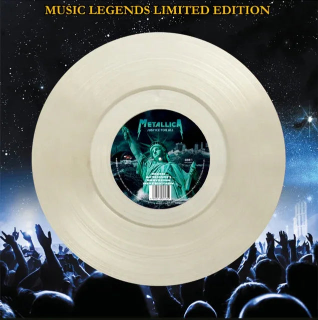 Metallica - Justice For All (Limited Import, Clear Vinyl) (LP) - Joco Records