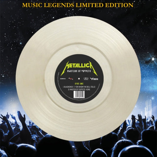 Metallica - Masters Of Puppets (Limited Edition Live Import, Clear Vinyl) (LP)