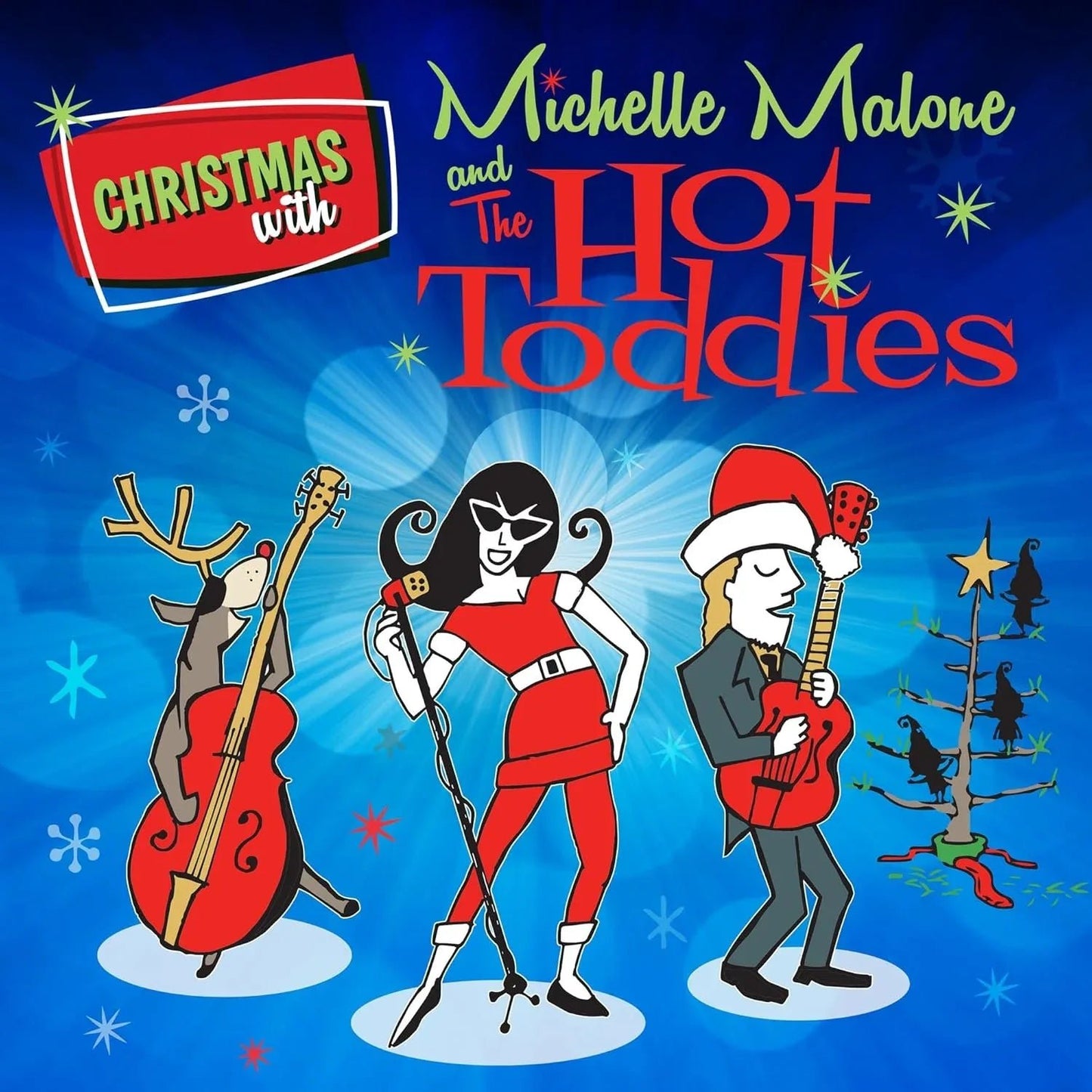 Michelle Malone - Christmas With Michelle Malone And The Hot Toddies (LP) - Joco Records