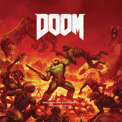 Mick Gordon - Doom - Original Game Soundtrack (Colored Vinyl, Red, 180 Gram Vinyl) (2 LP)