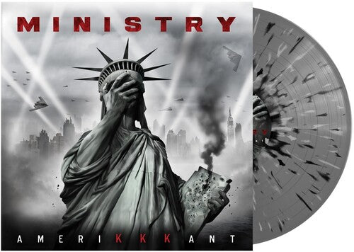 Ministry - Amerikkkant (Color Vinyl, Gray, Black & White Splatter, Gatefold LP Jacket) - Joco Records