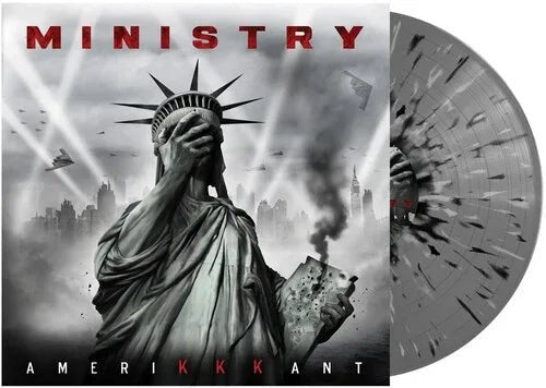Ministry - Amerikkkant (Gray, Black & White Splatter Vinyl, Gatefold) (LP) - Joco Records