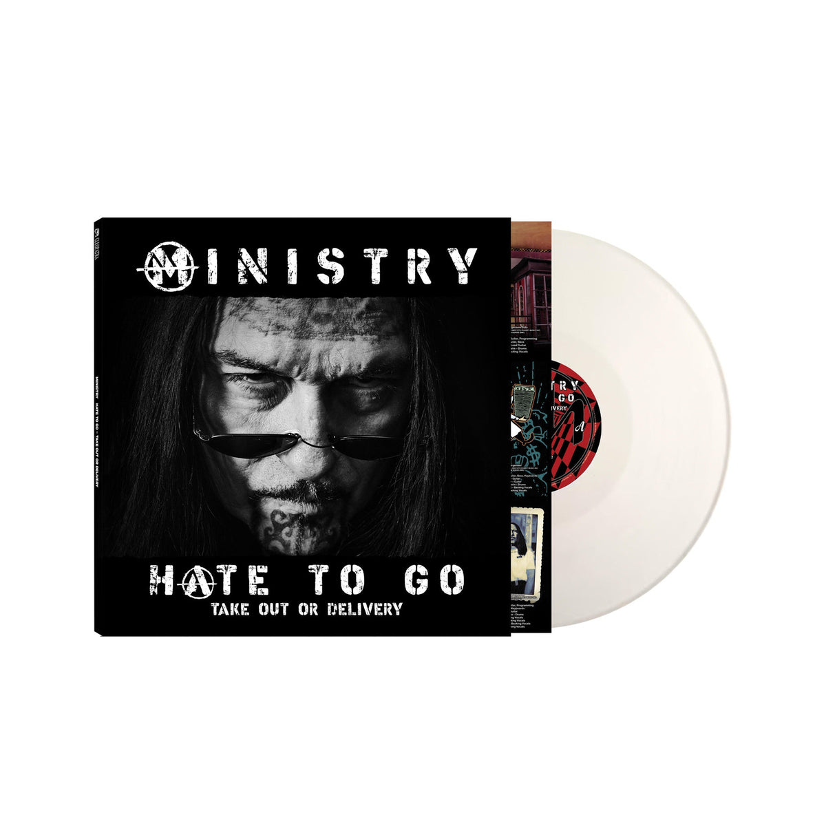 Ministry - Hate To Go - Take Out Or Delivery (Limited Edition) (White Vinyl)