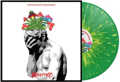 Ministry - Hopiumforthemasses - Green & Yellow Splatter (Color Vinyl, Green, Yellow, Splatter)