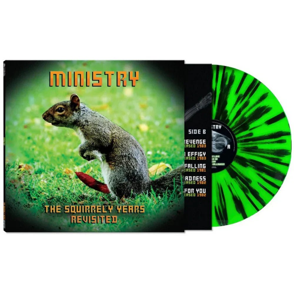 Ministry - The Squirrely Years Revisited (Limited Edition, Green & Black Splatter Vinyl) (LP) - Joco Records