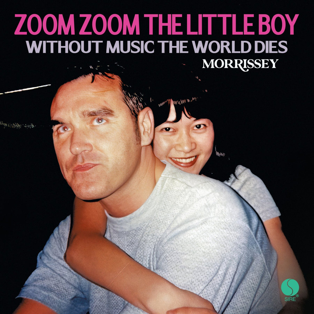 Morrissey - Zoom Zoom The Little Boy / Without Music The World Dies (7") - Joco Records