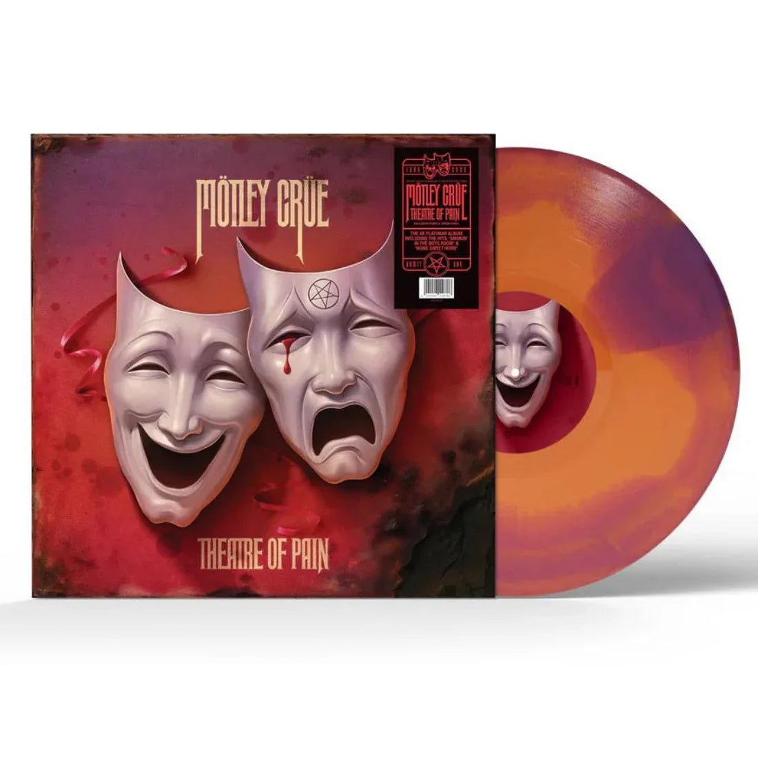 Motley Crue - Theatre Of Pain (Indie Exclusive, 40th Anniversary Purple Crush Vinyl) (LP) - Joco Records