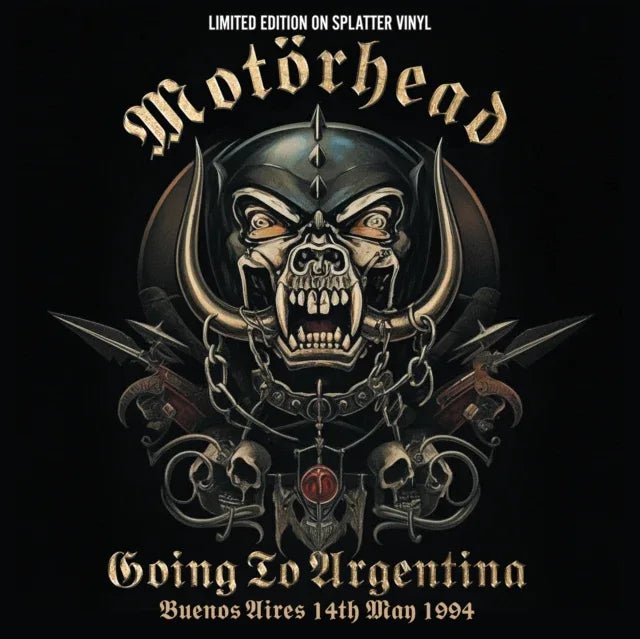 Motörhead - Going To Argentina: Buenos Aires 1994 (Broadcast Import) (Black & Orange Splatter Vinyl) (LP) - Joco Records