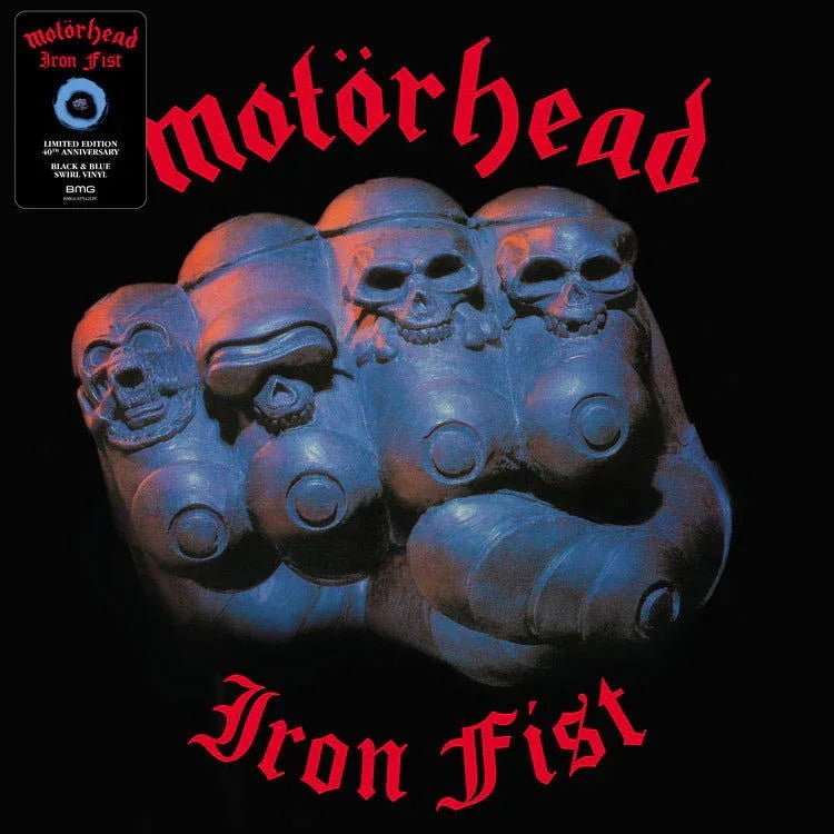 Motörhead - Iron Fist (Black & Blue Swirl Vinyl) (LP) - Joco Records