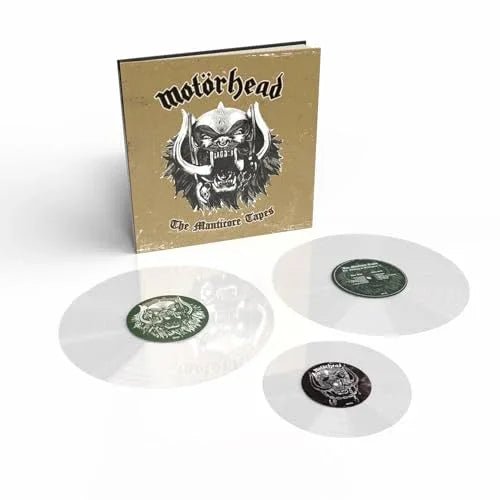 Motörhead - The Manticore Tapes (Deluxe Bookpack, Clear Vinyl) (+ 7" Single) (Vinyl Box Set) - Joco Records