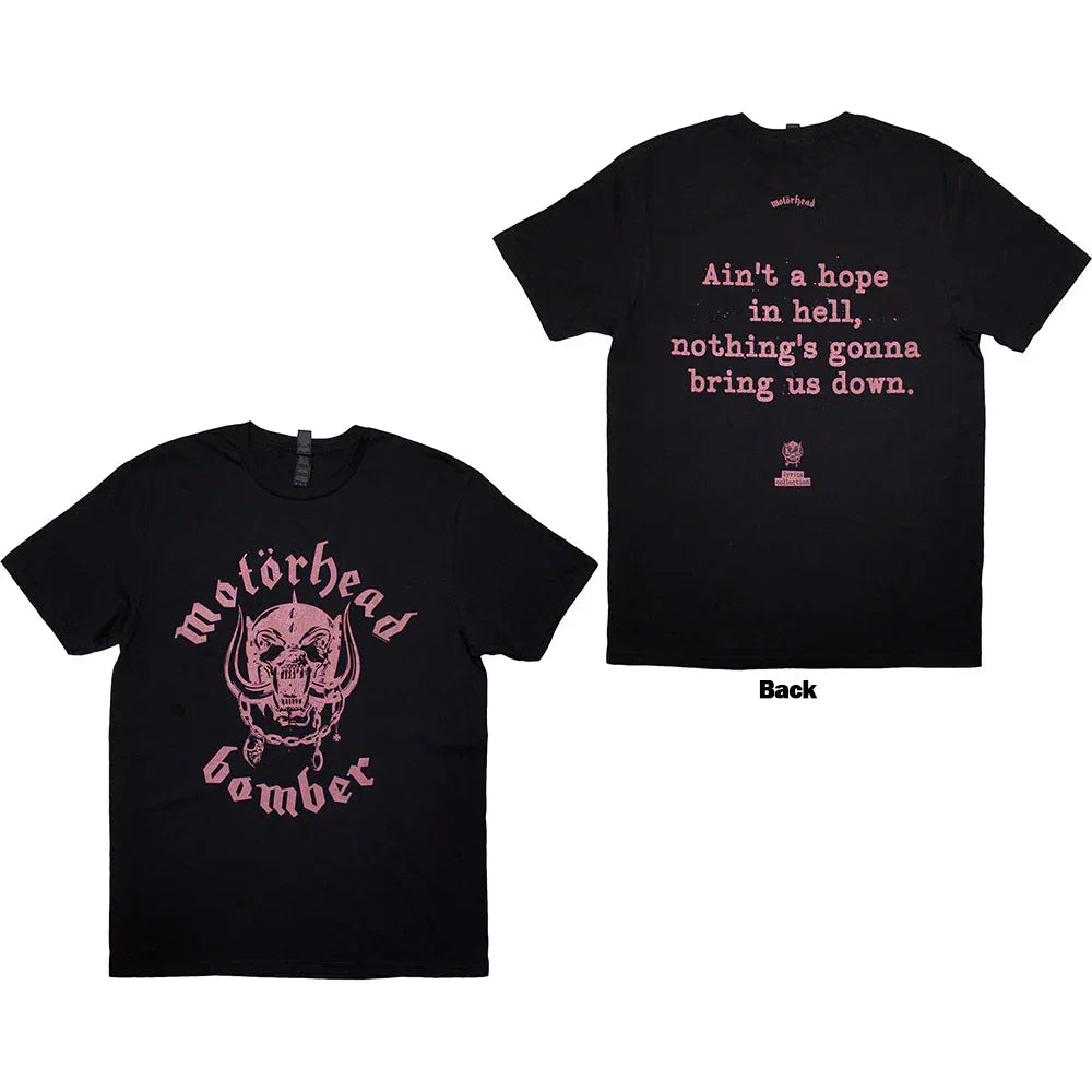 Motörhead - Bomber Lyric Black