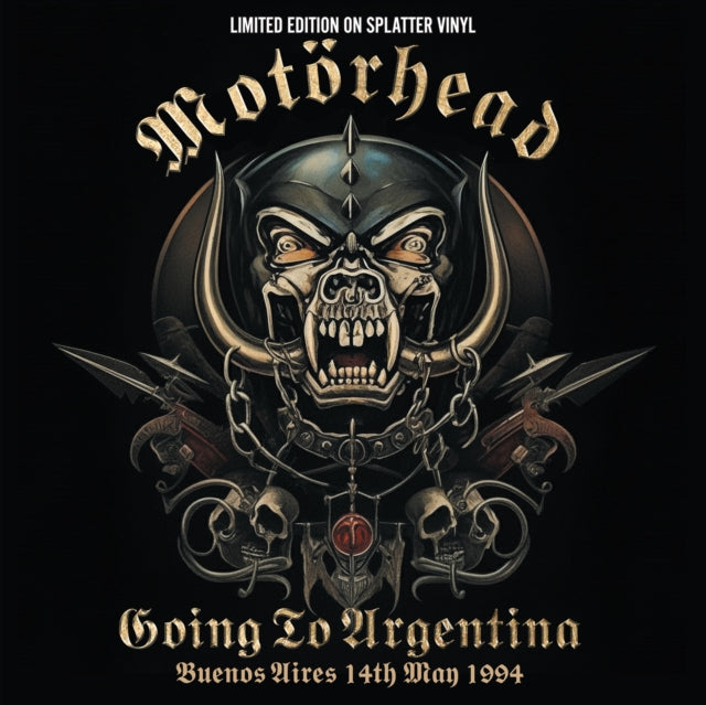 Motörhead - Going To Argentina: Buenos Aires 1994 (Broadcast Import) (Black & Orange Splatter Vinyl) (LP)