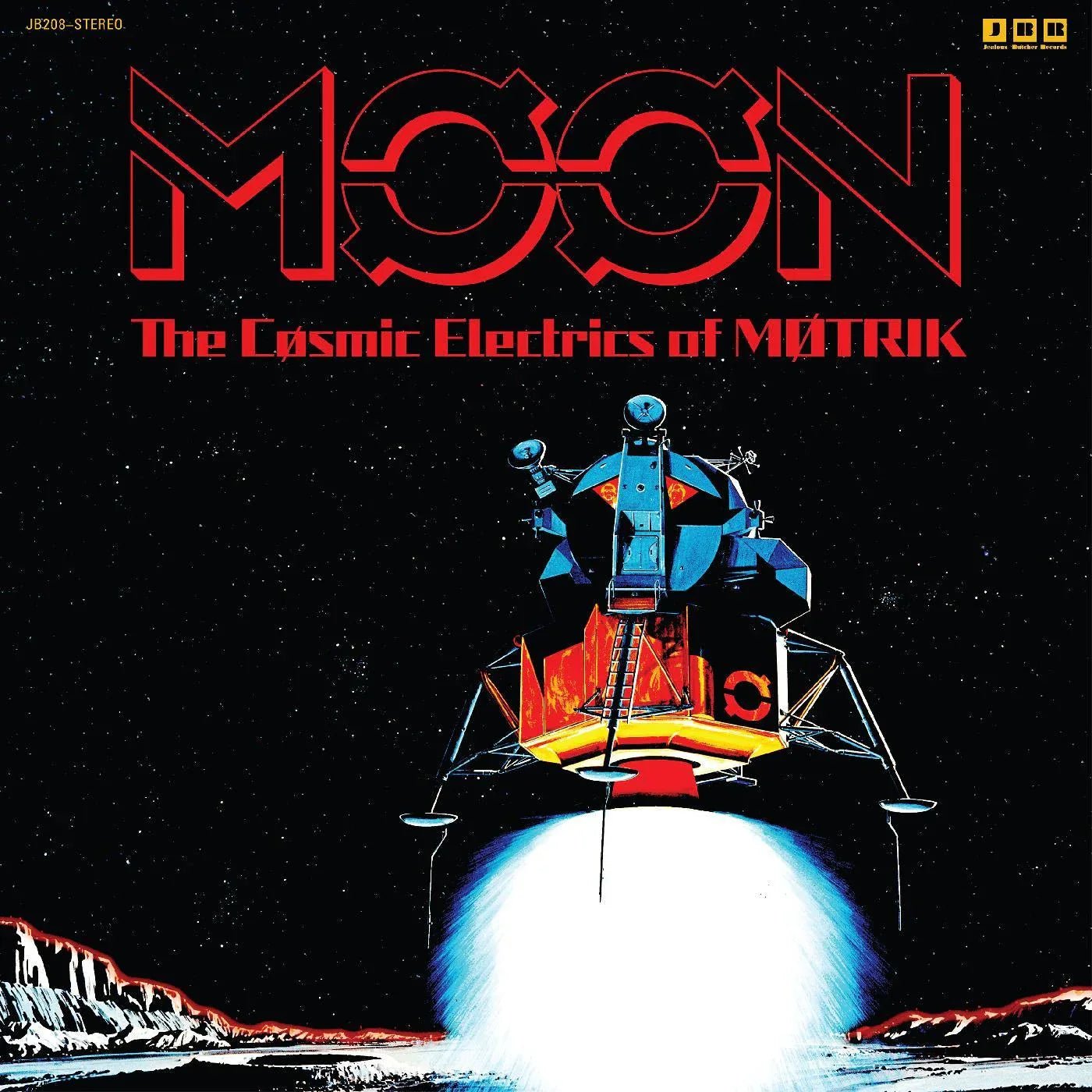 Motrik - Moon: The Cosmic Electrics Of Motrik (Bone & Grey Vinyl) (LP) - Joco Records