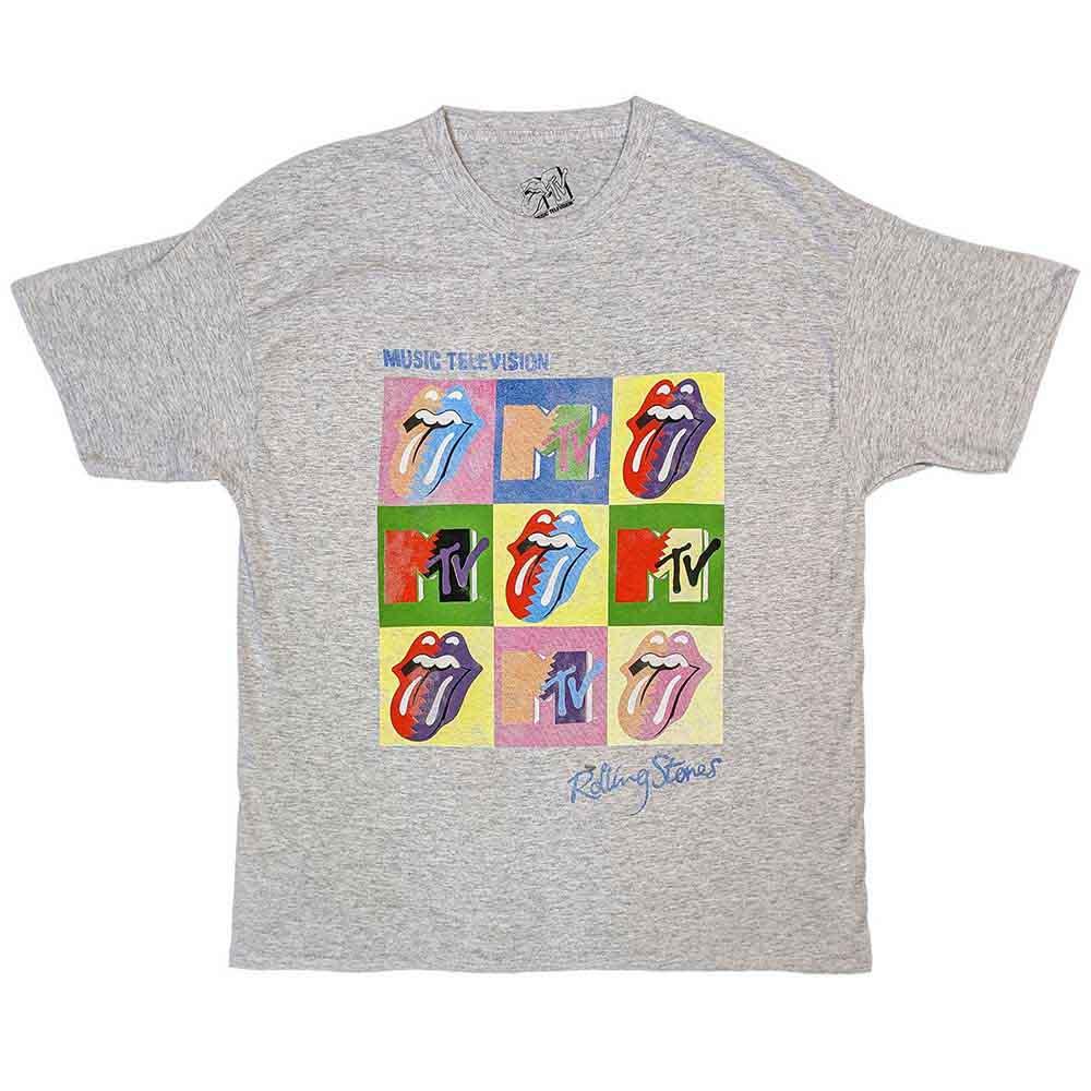 MTV - Rolling Stones Warhol Squares (T-Shirt) - Joco Records
