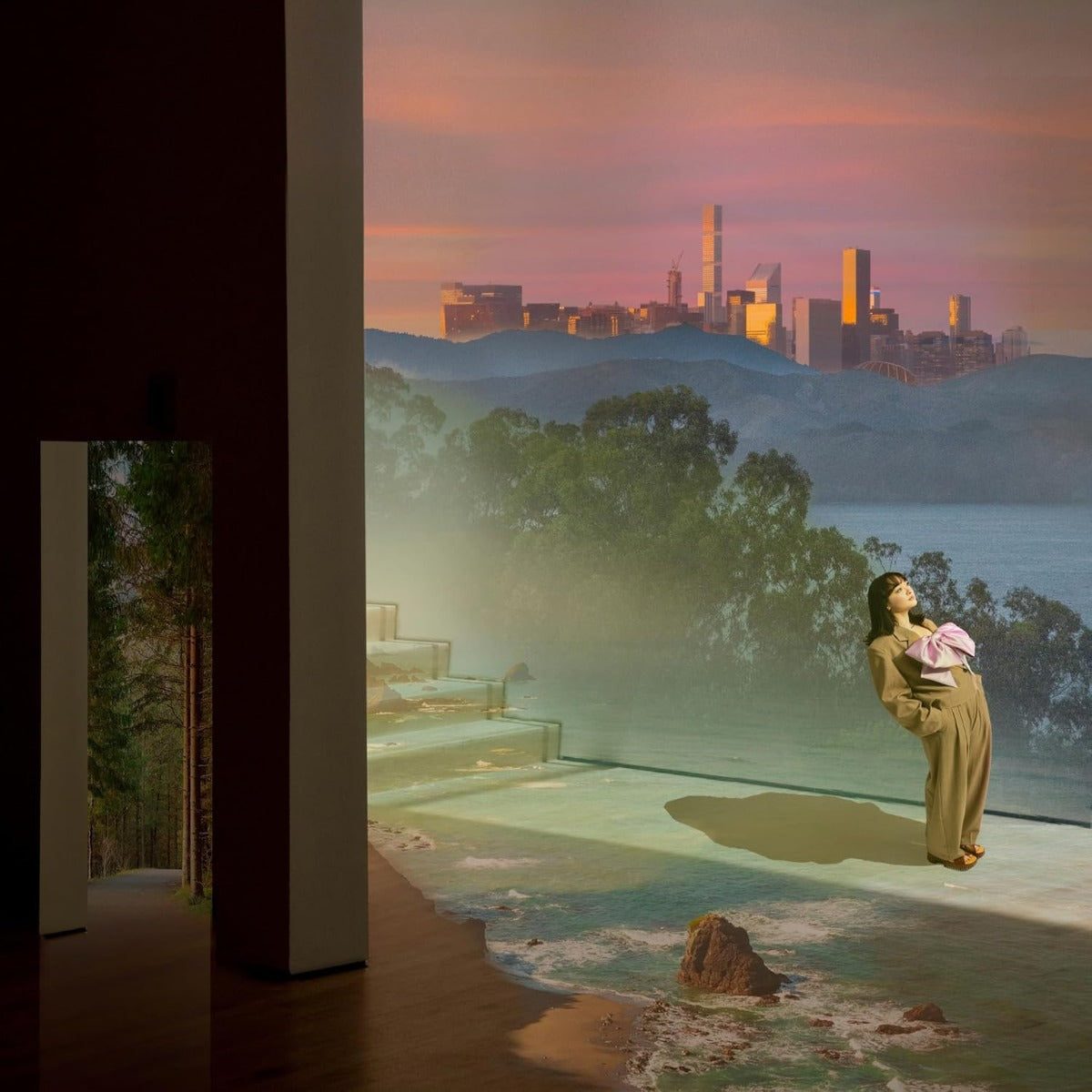 Mxmtoon - Liminal Space (Limited Edition, Galaxy Green Swirl Vinyl) (LP)