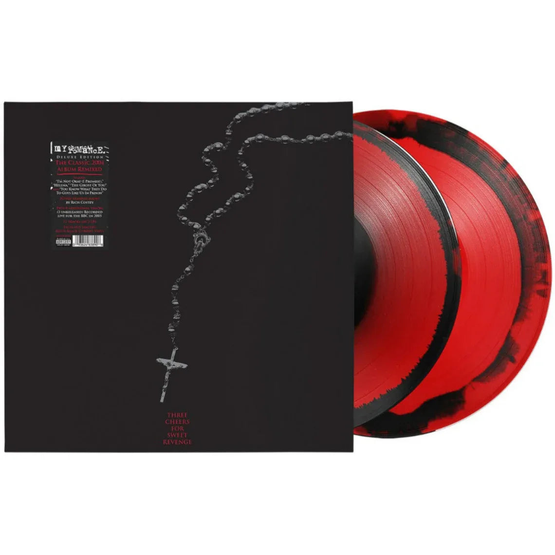 My Chemical Romance - Three Cheers For Sweet Revenge (Deluxe Edition) (2 LP) (Indie Exclusive) (Red/Black Corona Vinyl)