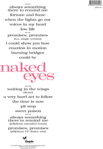 Naked Eyes - Naked Eyes (Limited Edition, Blue Color Vinyl, 2025 Remastered Edition) (2 LP)