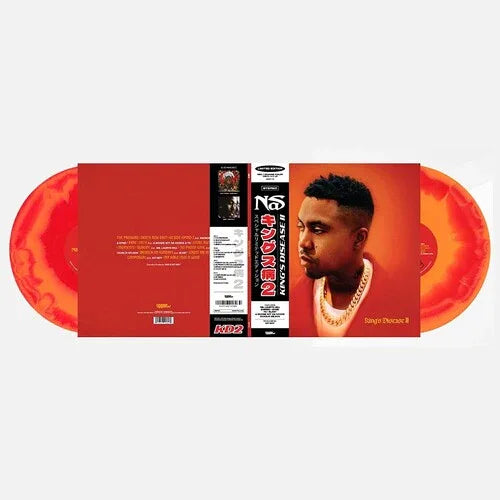 Nas - King's Disease II (Vinyl, Red, Orange) (2 LP)