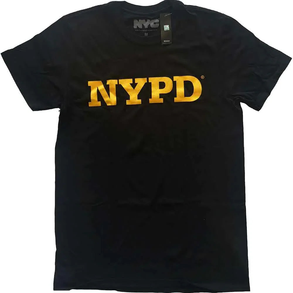 New York City - NYPD Text Logo (T-Shirt) - Joco Records