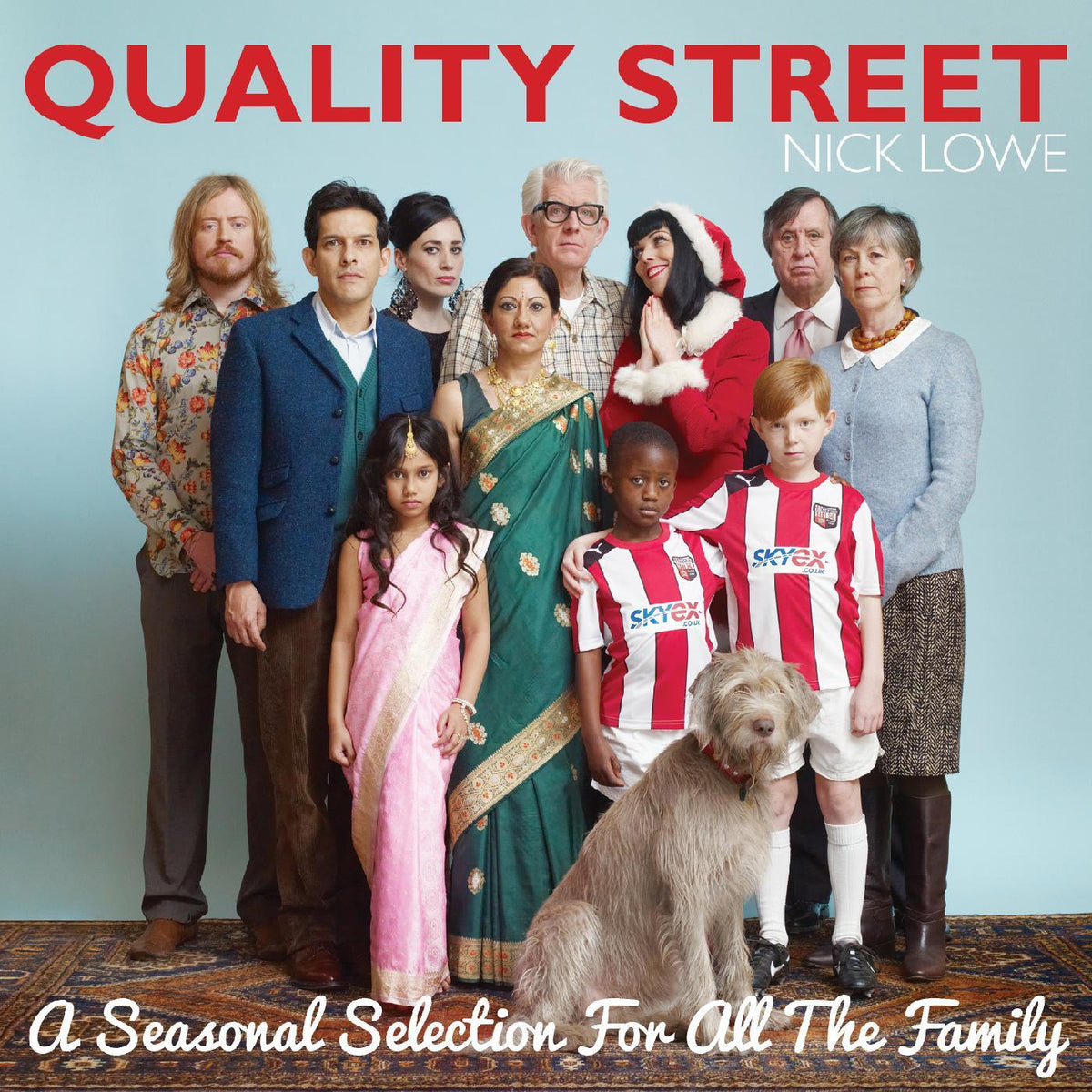 Nick Lowe - Quality Street: A Seasonal Selection For All The Family (10th Anniversary) (Deluxe Edition, Red Vinyl) (2 LP) - Joco Records