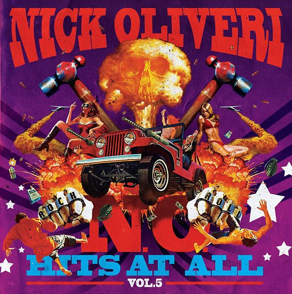 Nick Oliveri - N.O. Hits At All Vol. 5 (Transparent Purple Vinyl) (LP) - Joco Records