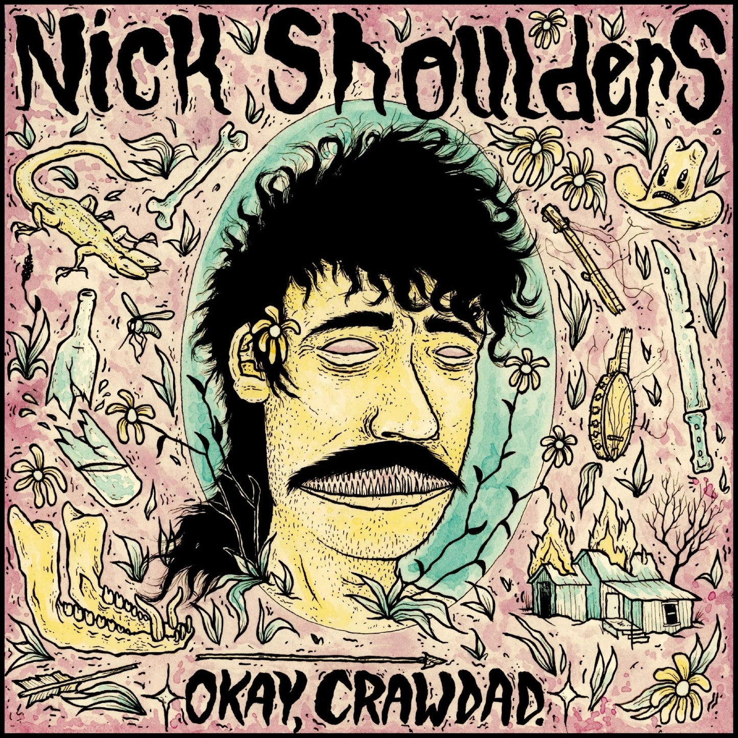 Nick Shoulders - Okay, Crawdad. (Violet Vinyl) (LP) - Joco Records